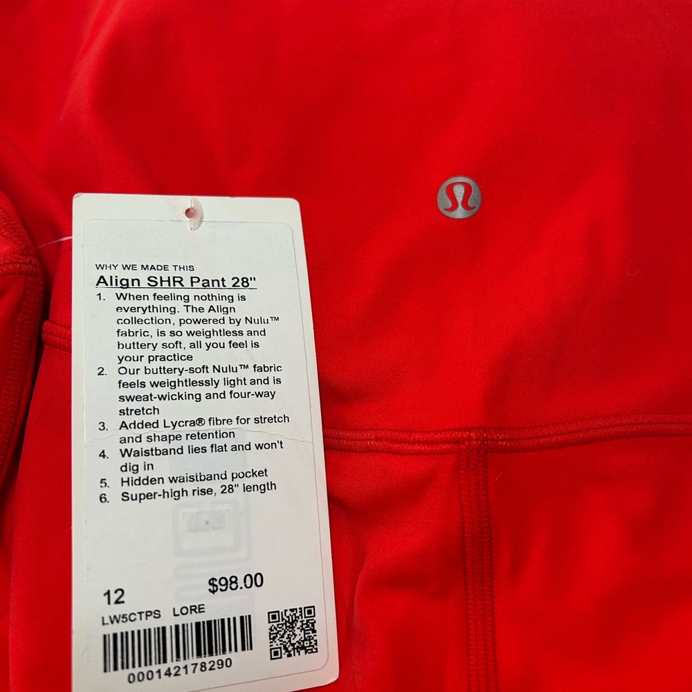 Brand new with tags Align Lululemon leggings